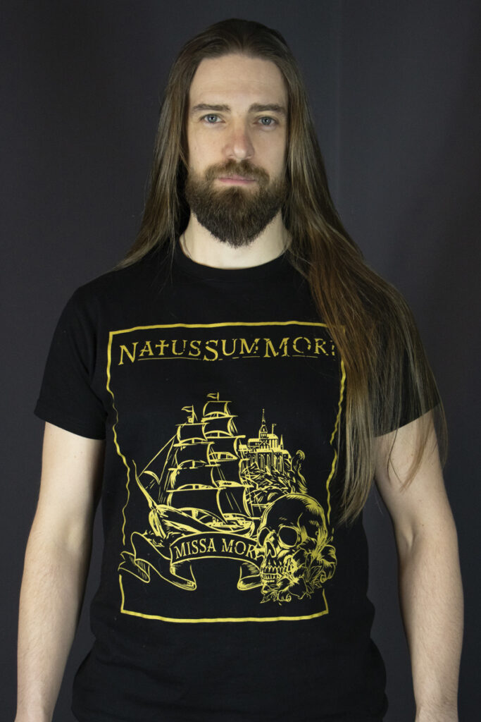 NatusSumMori-Shirts für Herren in Schwarz